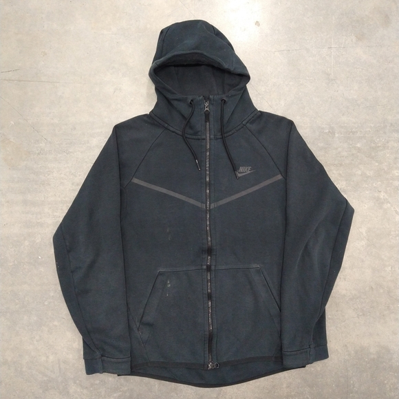 Nike Men's Black Hoodie Jacket - Picture 1 of 3